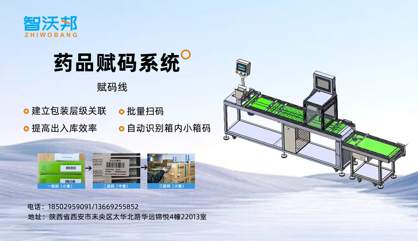 药品追溯码赋码线方案介绍